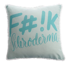 Load image into Gallery viewer, Green Square Fashion Pillows | F#!K  Scleroderma

