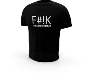 Black T-Shirt| F#!K Scleroderma